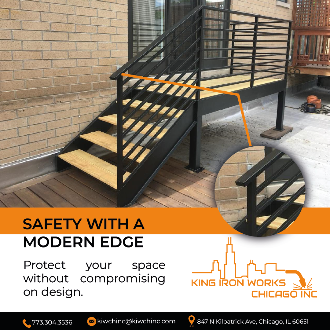 King Iron Works Chicago Inc We are experts in manufacturing and installing structures, Ibeams